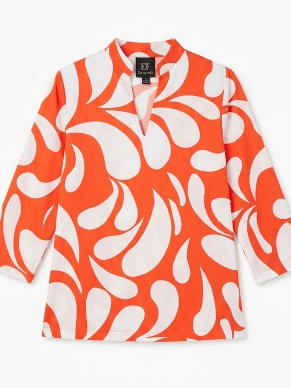 Beautiful Orange and White Escapada Tunic